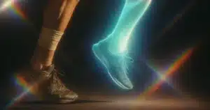 Healed knee symbolizing divine healing after ACL injury and mysterious dead dream doorway